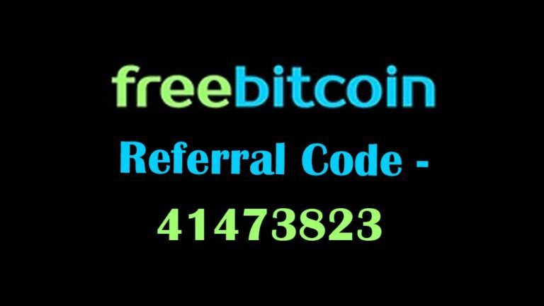 Freebitcoin Referral code